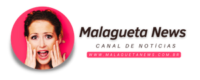 Logo - Malagueta news texto preto