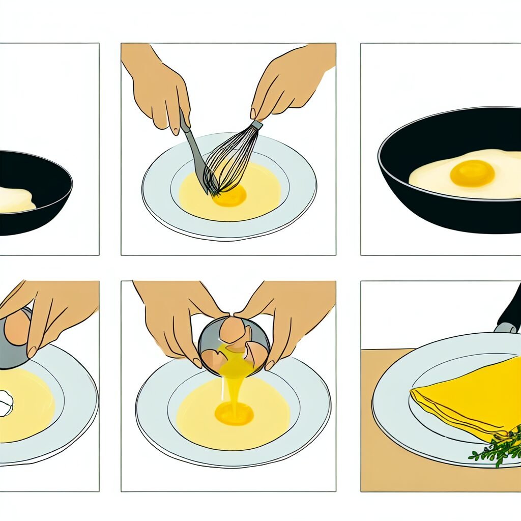 Como Fazer Omelete Simples